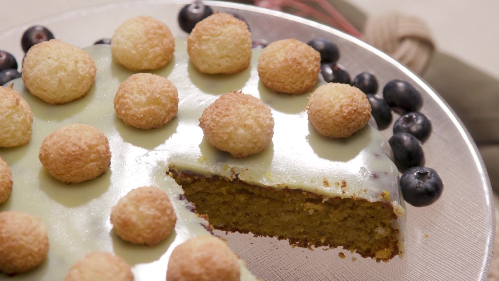 Pastís de carlota, xocolate blanc i coco