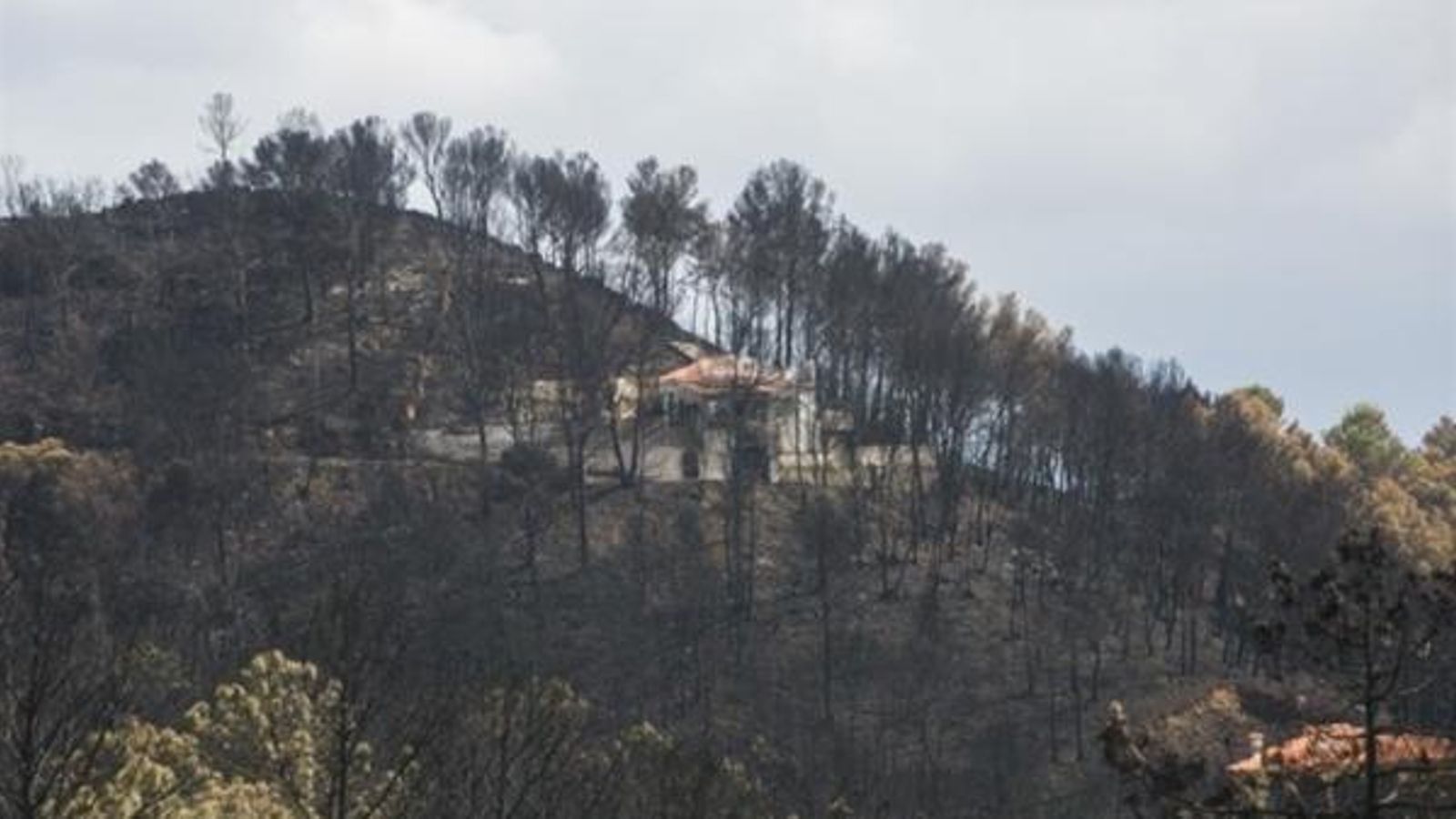 L'incendi de Llutxent va calcinar més de 3.000 hectàrees