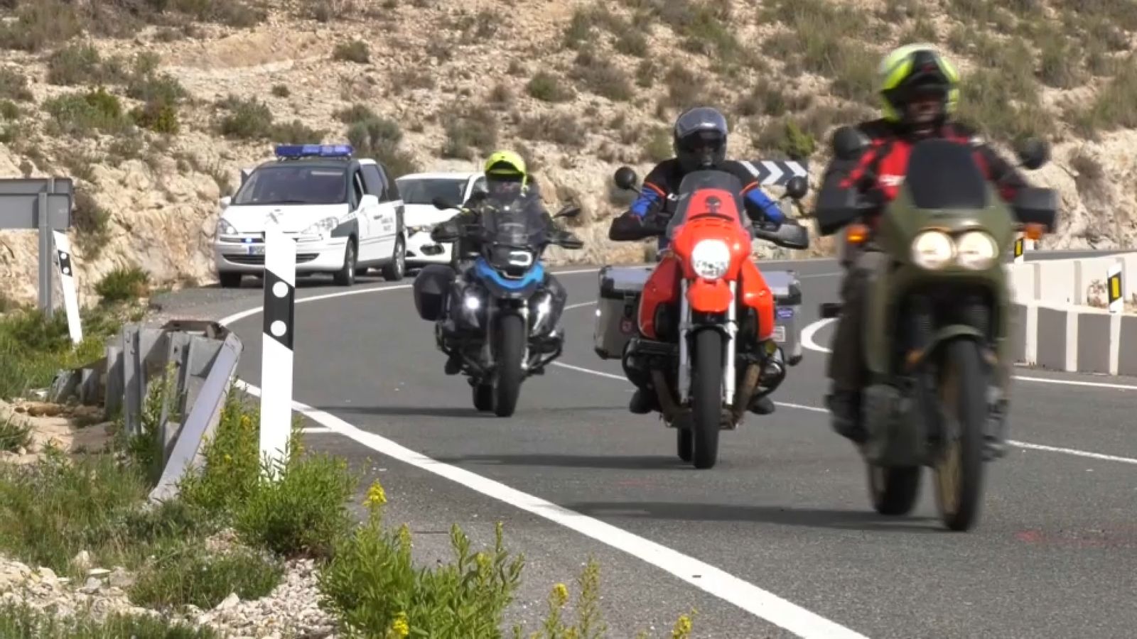 El port de la Carrasqueta s'ha convertit en un punt negre per als motoristes els caps de setmana