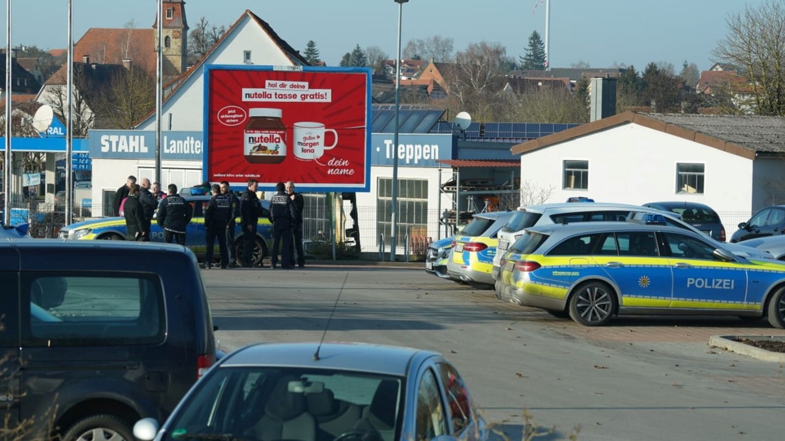 Imatge del lloc on s'ha produït el tiroteig