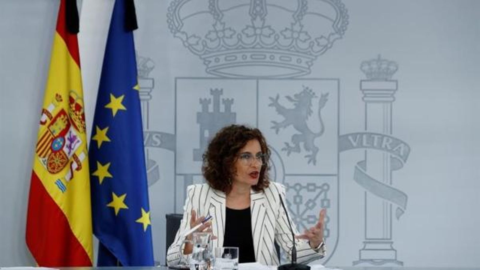 La ministra portaveu del govern espanyol, María Jesús Montero