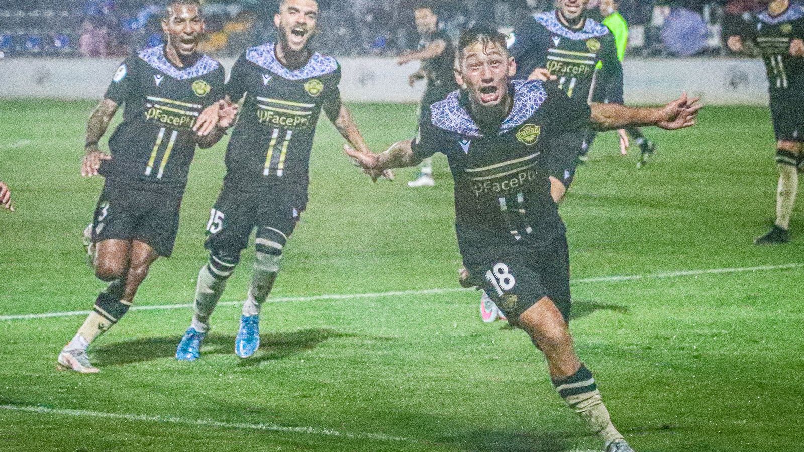 Un solitari gol de Martín Bellotti li ha donat la victòria a l'Intercity