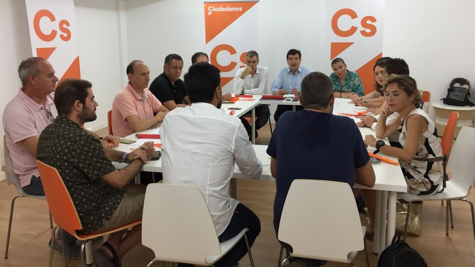 Reunió del comité autonòmic de Ciutadans