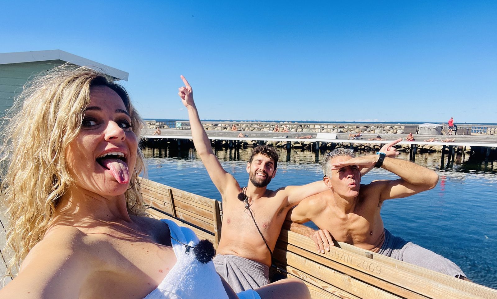 Edu, de València, estarem al mirador d’Oresund, des d’on es pot veure el pont d'Oresund, el més llarg d’Europa