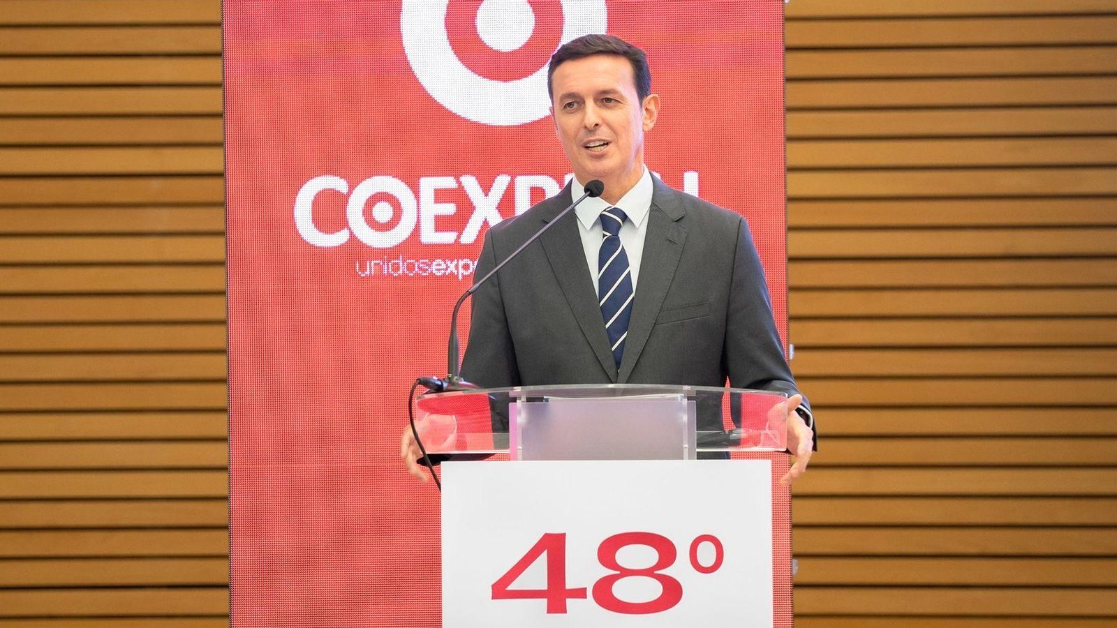 El president de la Diputació d'Almeria, Javier Aureliano García, en una imatge d'arxiu