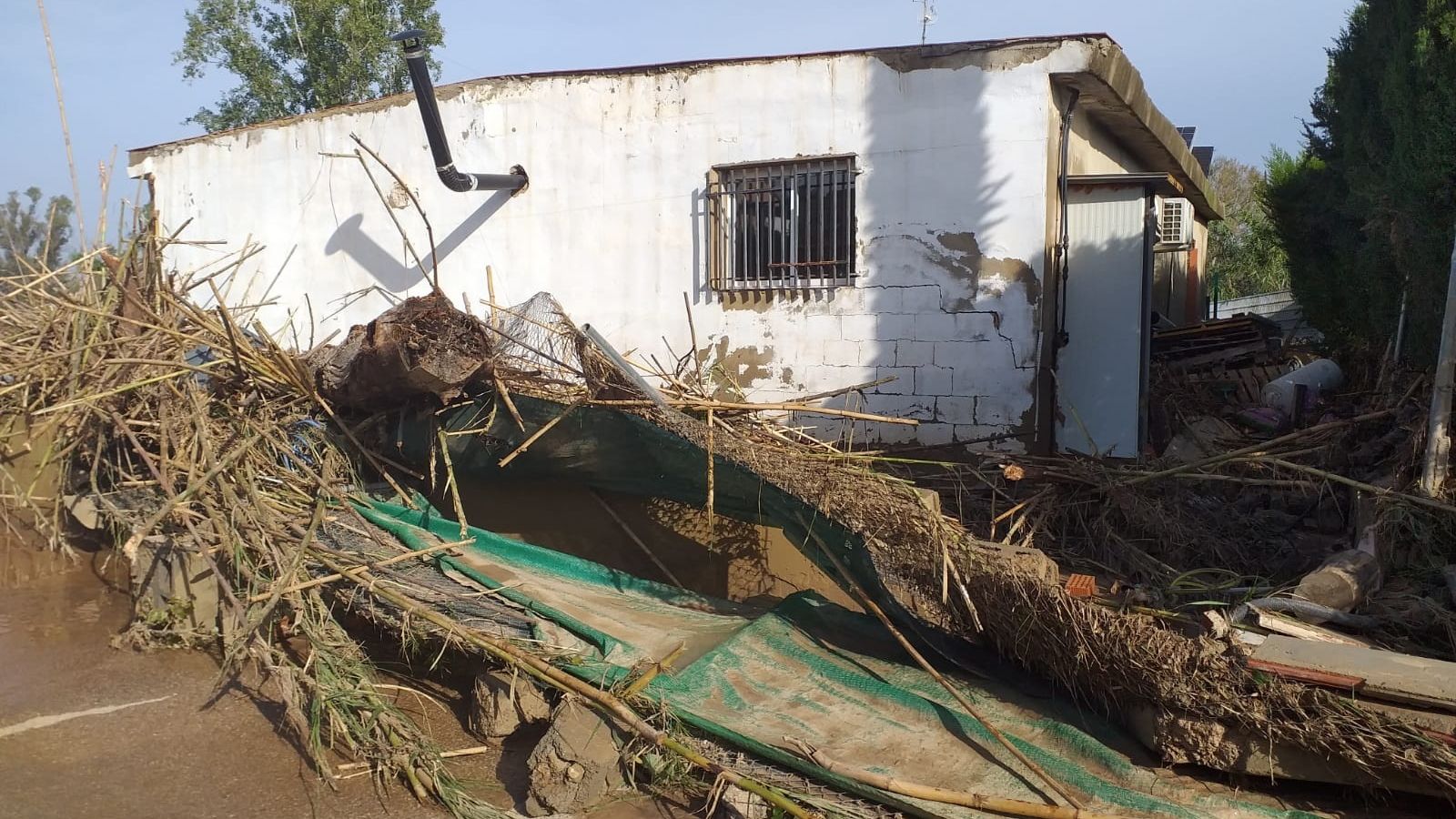 Imatge d'arxiu dels estralls de la dana a Riba-roja de Túria