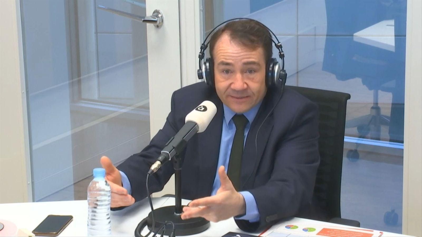 Manuel Illueca, durant una entrevista en 'Les notícies del matí'