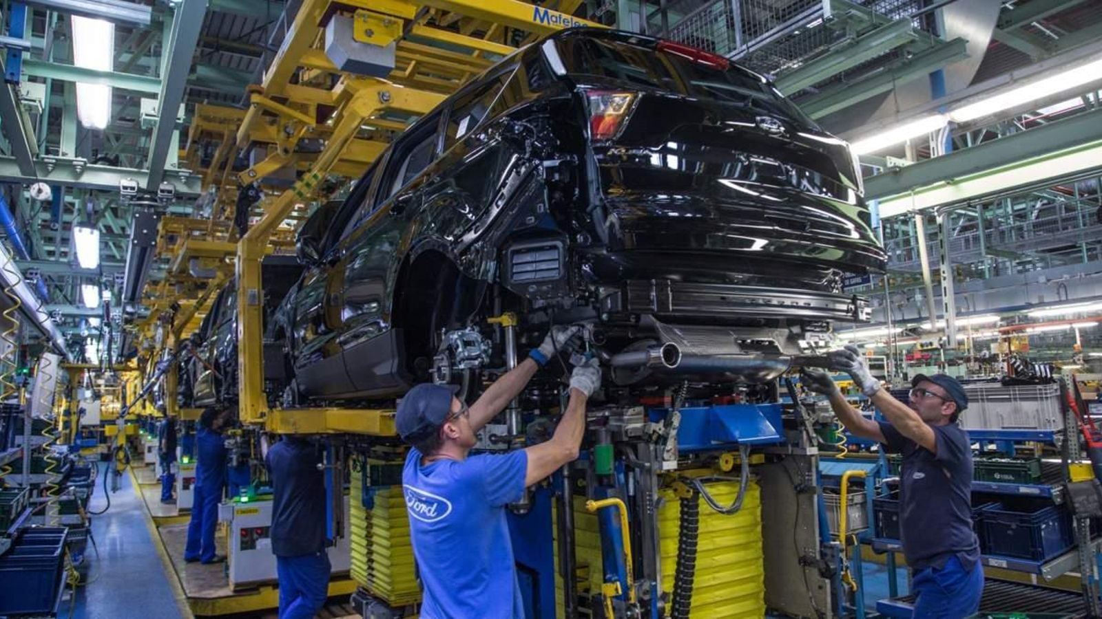 Imatge d‘arxiu de la planta de Ford Almussafes