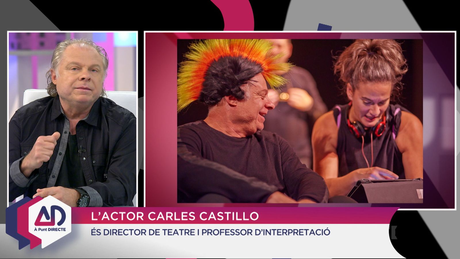 L’actor Carles Castillo