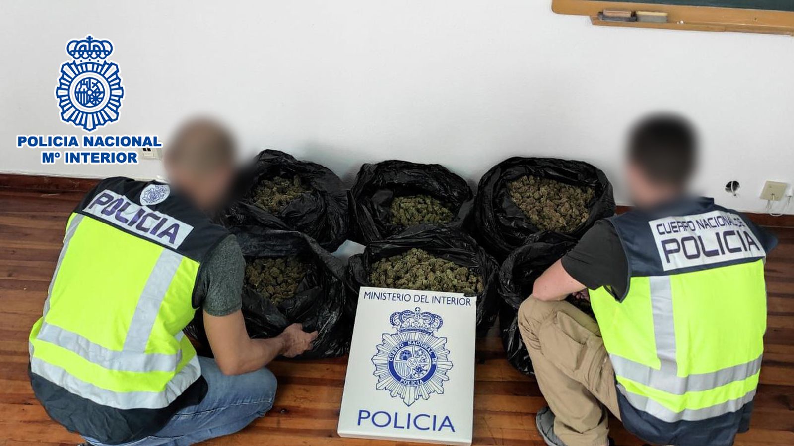 Droga intervenida pels agents