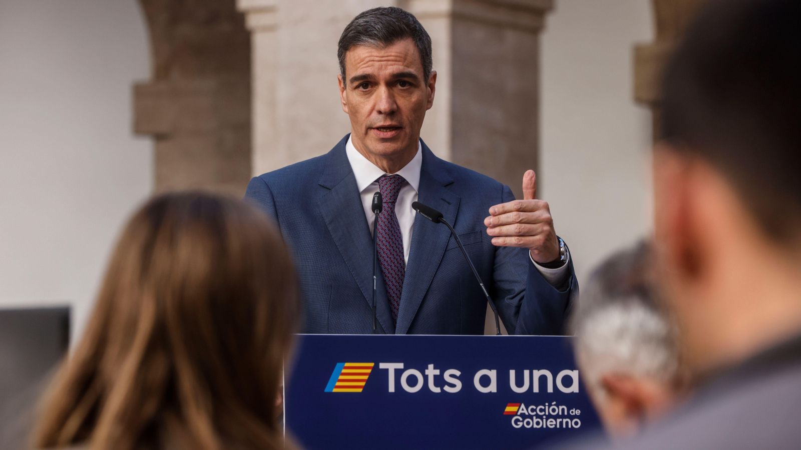 El president del govern espanyol, Pedro Sánchez, en imatge d’arxiu El president del govern espanyol, Pedro Sánchez, en imatge d’arxiu