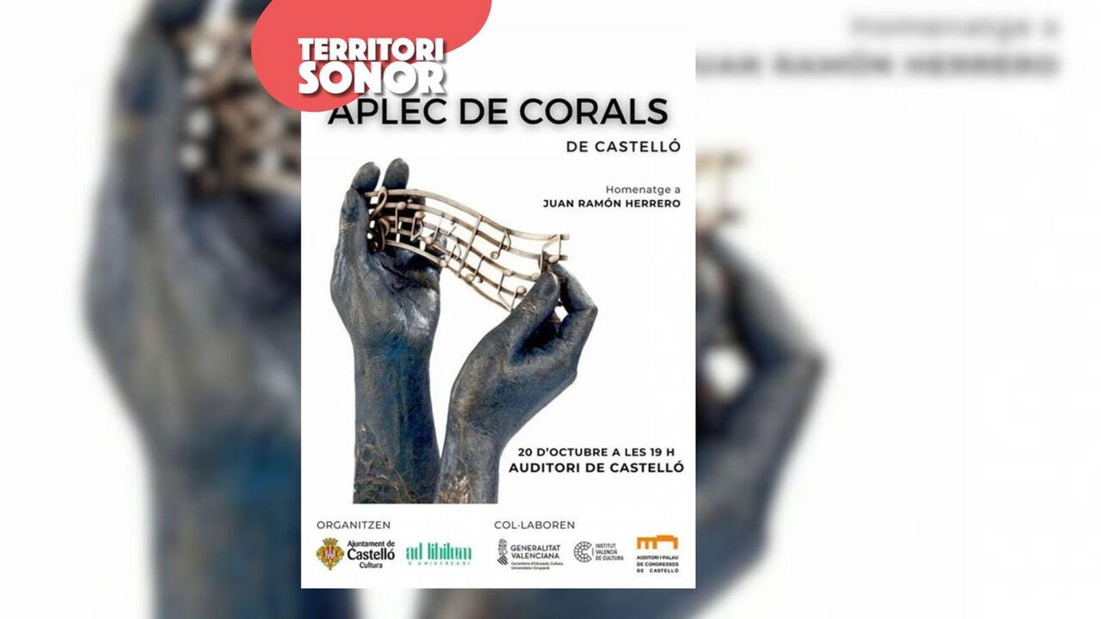 16.10.2024 | L'Aplec de Corals de Castelló de la Plana celebra la 29a edició