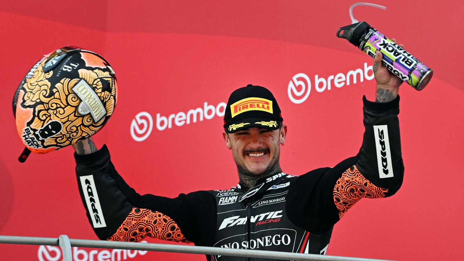 Canet, en el pòdium