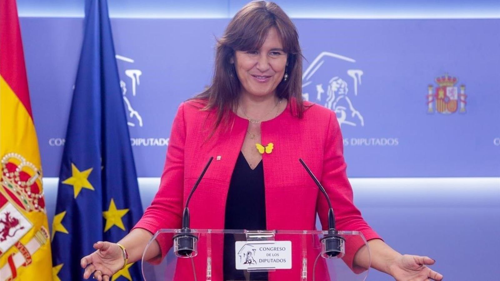 La portaveu de JxCat en el Congrés, Laura Borràs, en una imatge d'arxiu