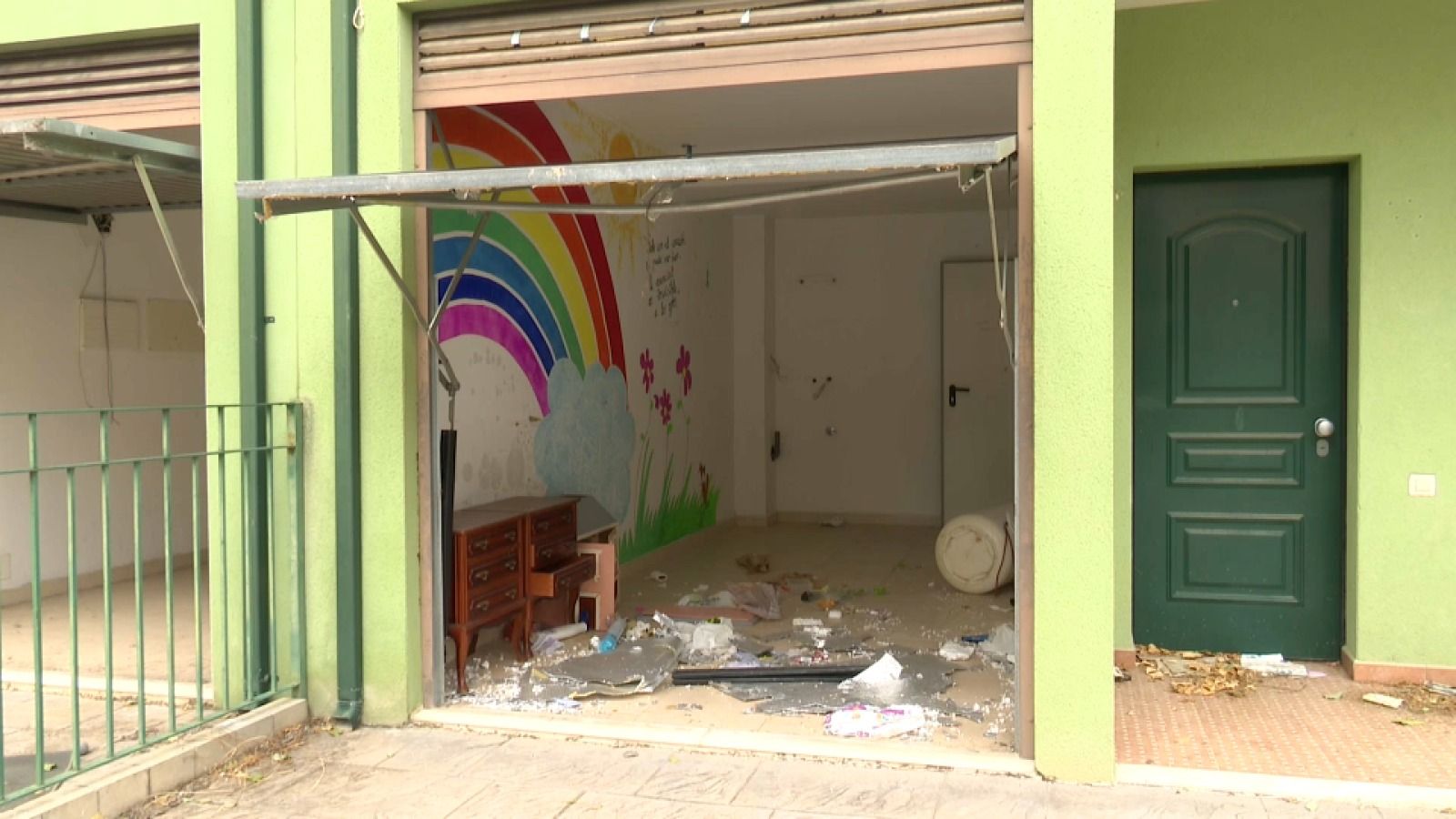 Una altra de les cases ocupades a Albaida