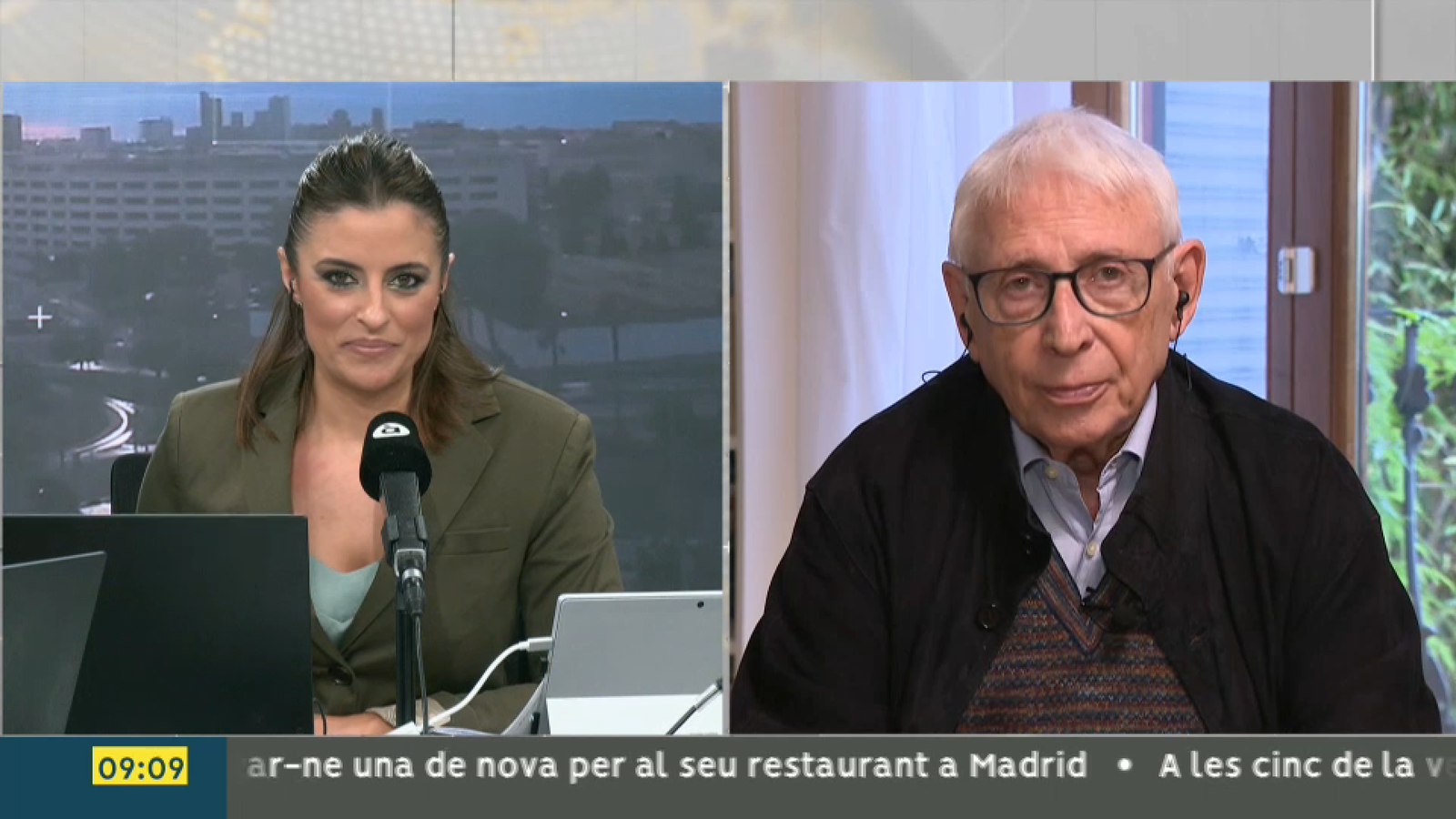 Entrevista a Raimon en 'Les notícies del matí'