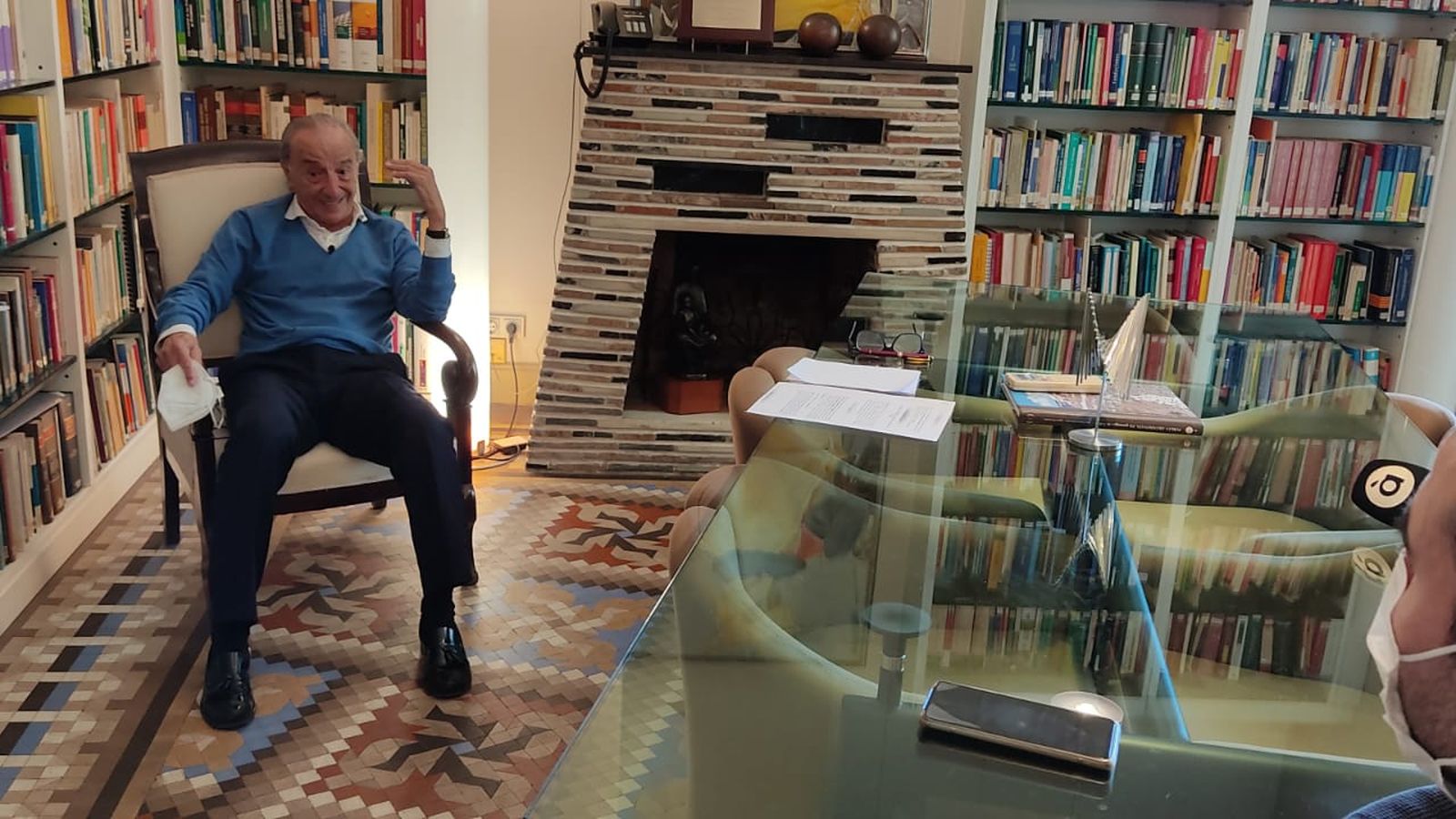 El president de 'De Torino a Mestalla', Juan Martín Queralt