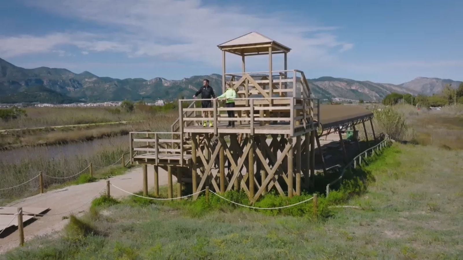 Àlex ha portat l'equip d''A córrer' fins a un dels raconets màgics de Xeraco
