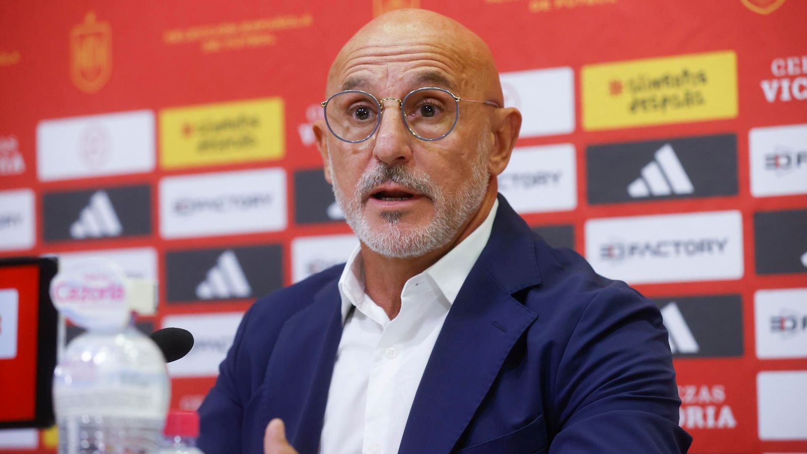 De la Fuente, durant la roda de premsa