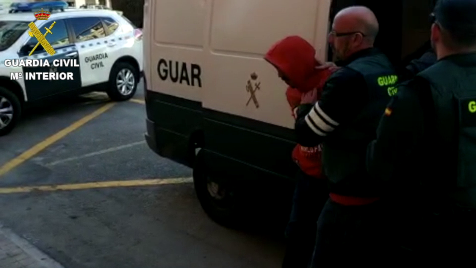 Imatge d'arxiu d'un dels quatre joves processats