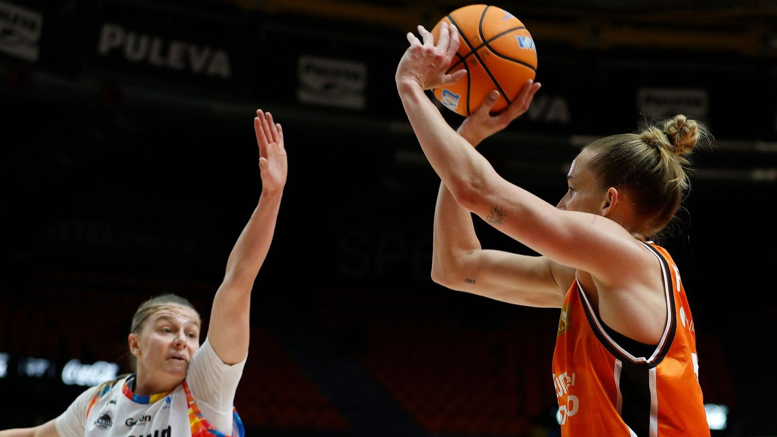 Leo Fiebich, en una acció del duel