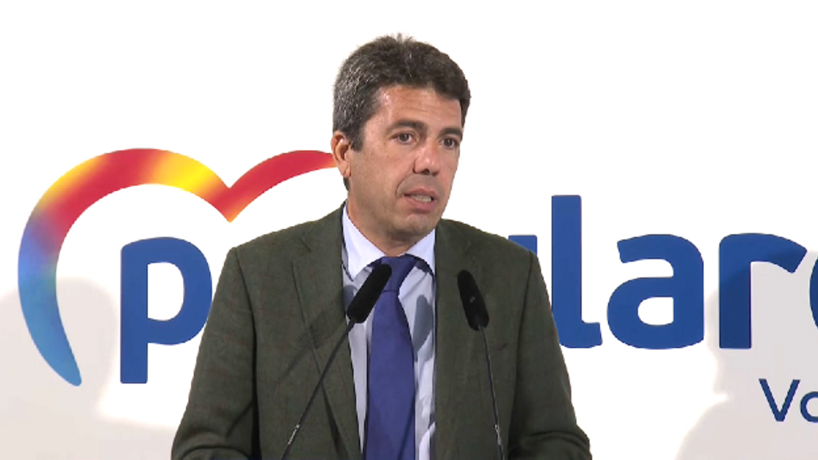 El president del PPCV, Carlos Marzón, aquest dimarts