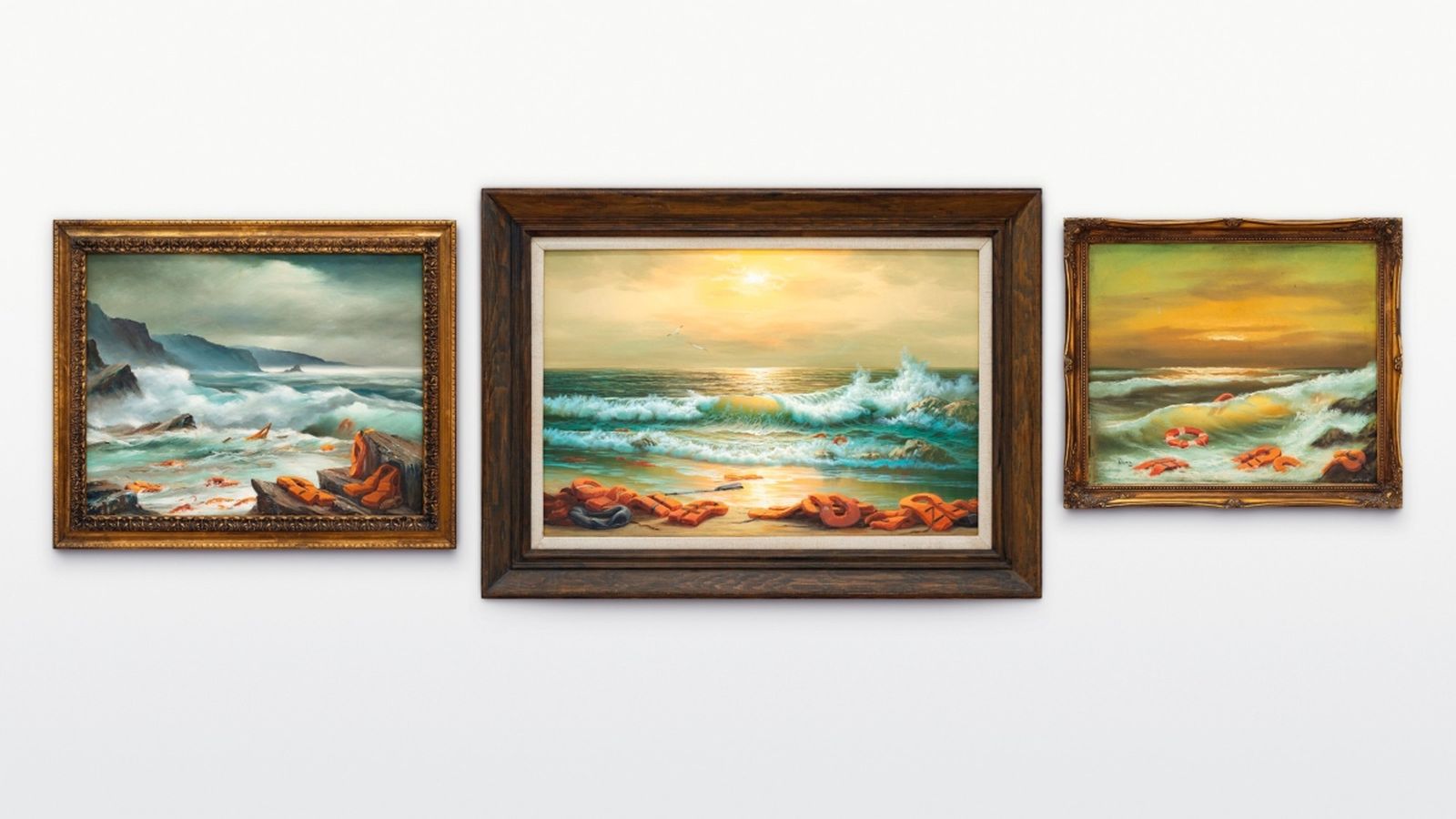 L’obra ‘Mediterranean Sea View 2017’