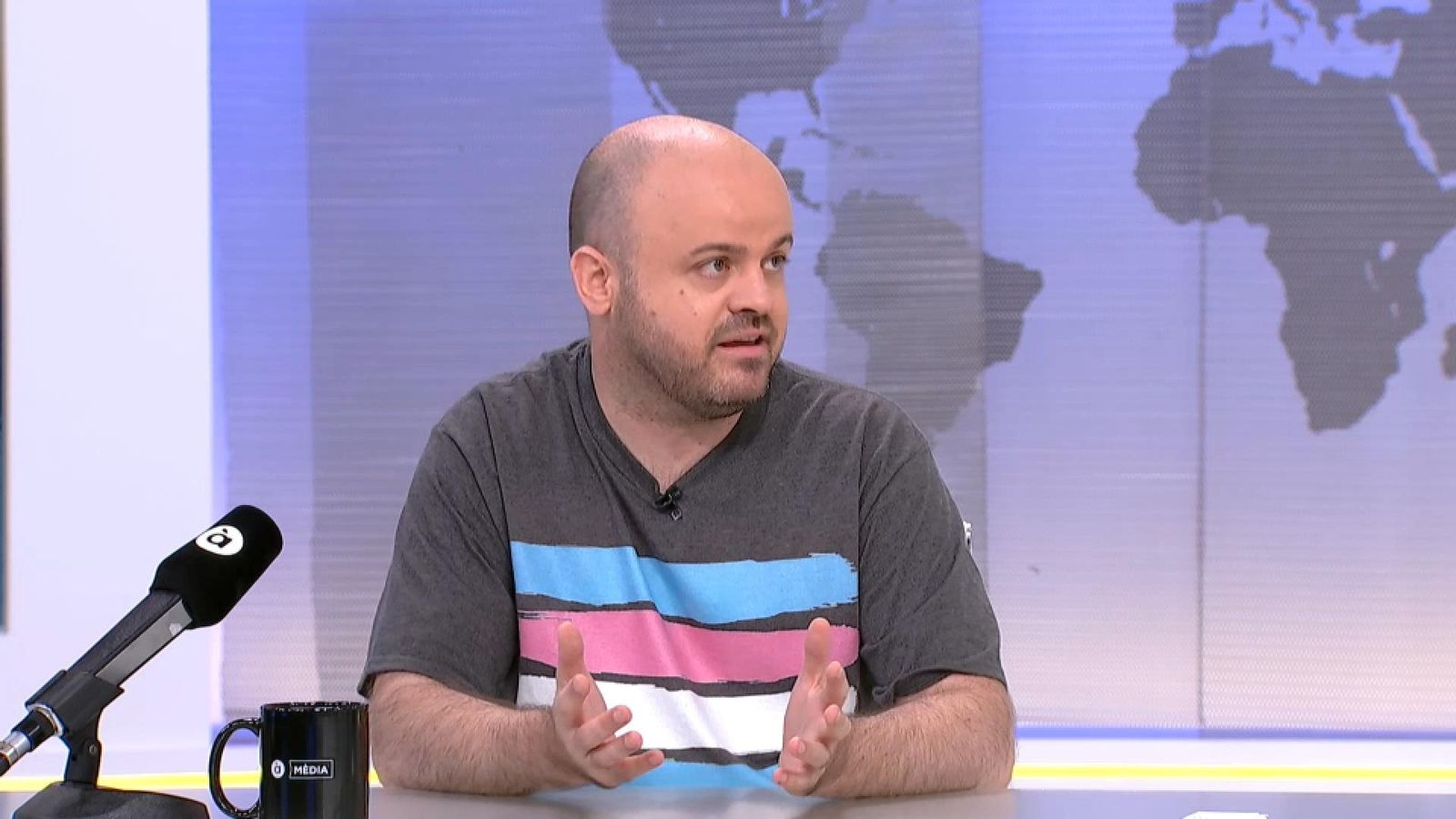 El coordinador de Lambda, Fran Fernández