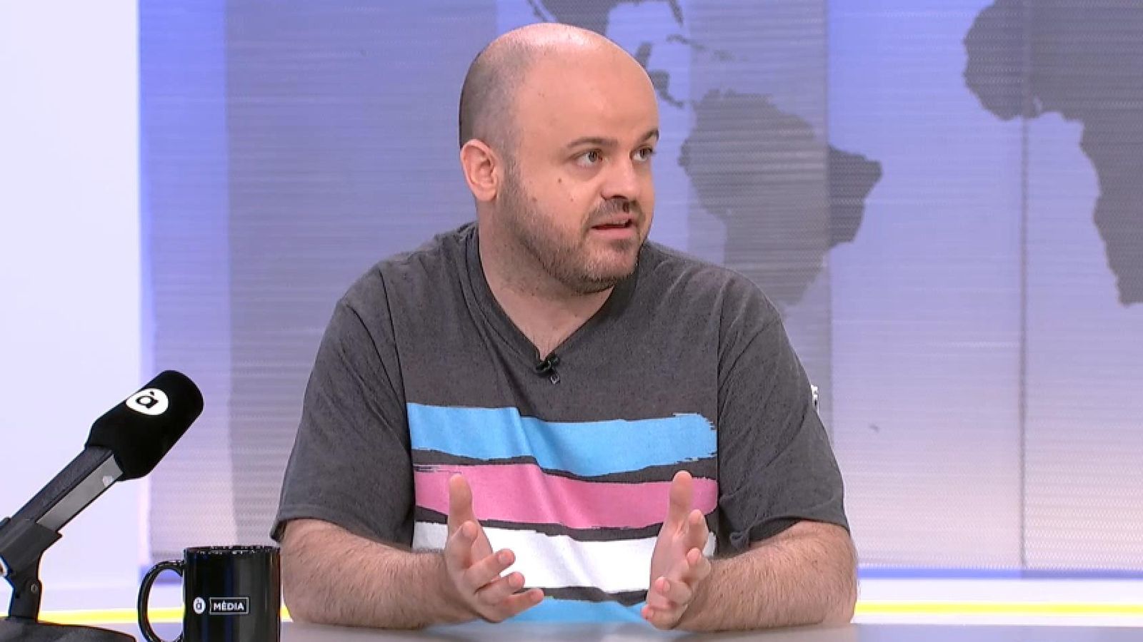 El coordinador de Lambda, Fran Fernández