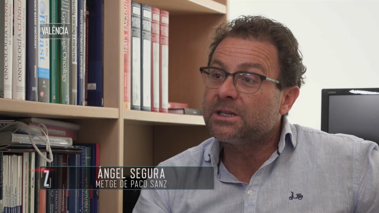 Ángel Agustín Segura, l'oncòleg de Paco Sanz, en 'Zoom'