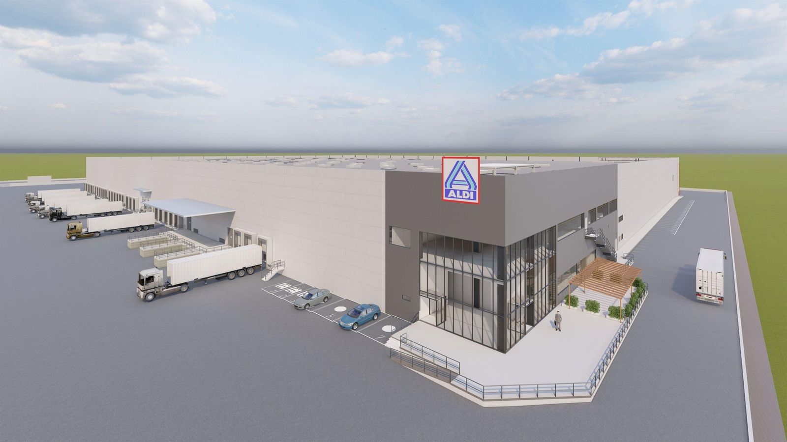 La nova plataforma logística d’Aldi a Sagunt, al Camp de Morvedre