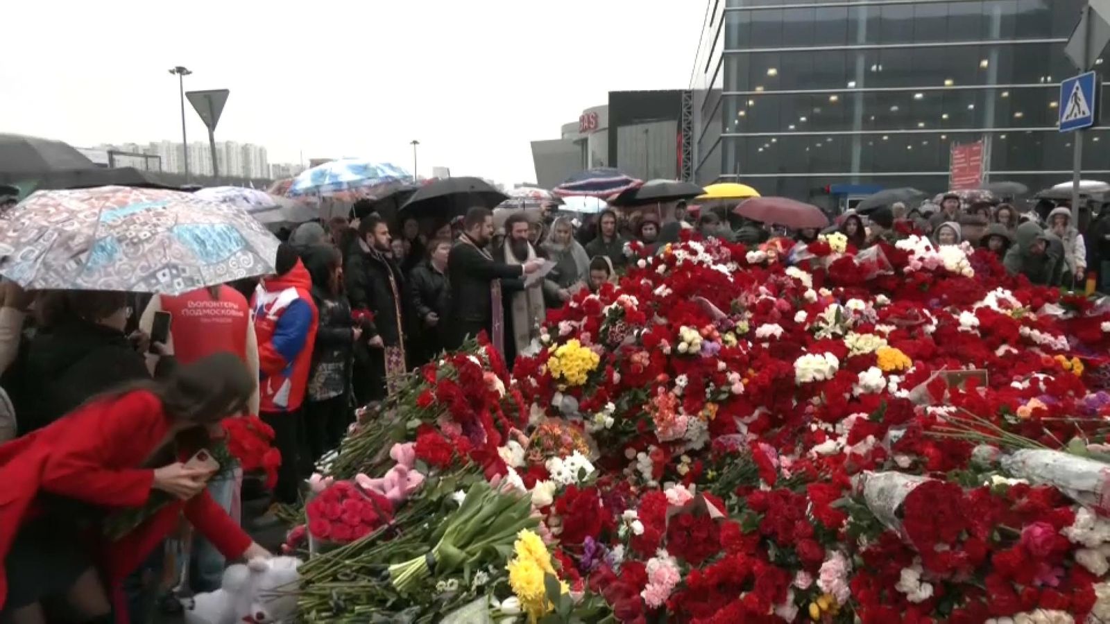Rússia viu aquest diumenge un dia de dol nacional per les víctimes del Crocus City Hall