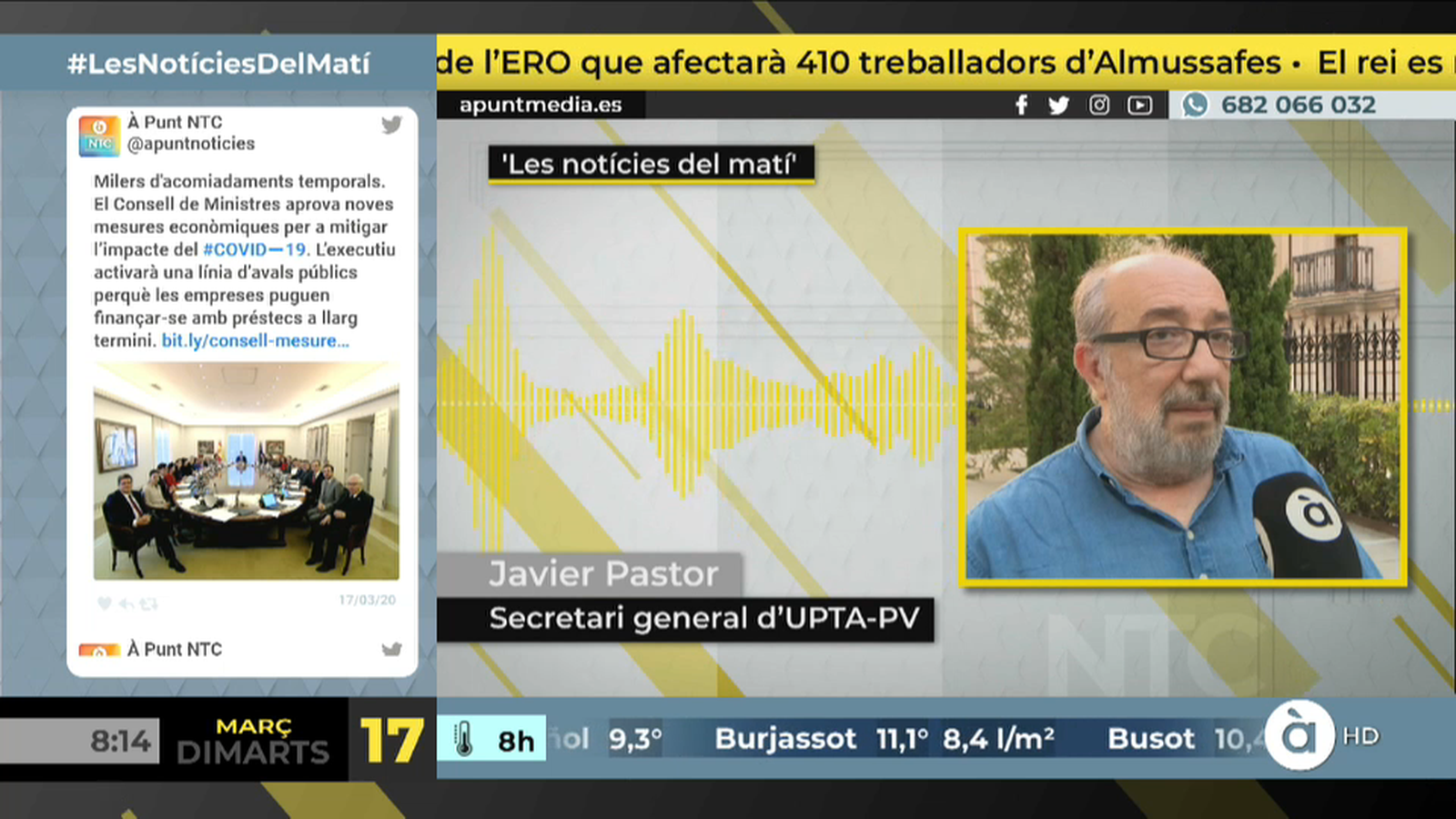 Els autònoms valencians: "Estem en una situació angoixosa"