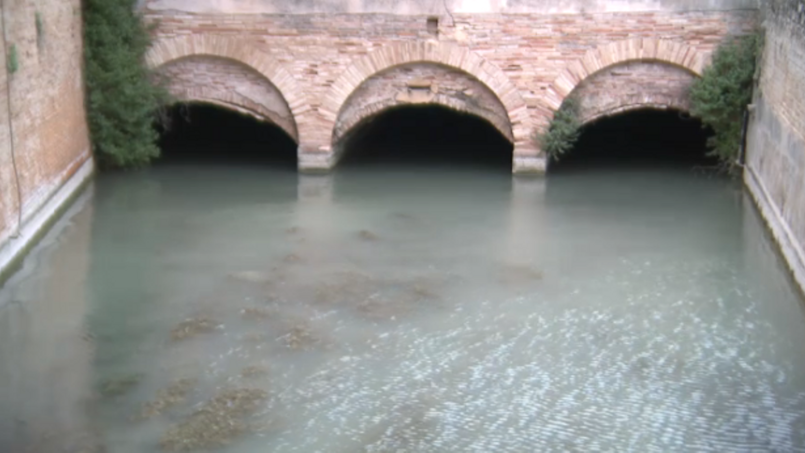 Imatge de les instal.lacions del Molí de la Vila de Sueca