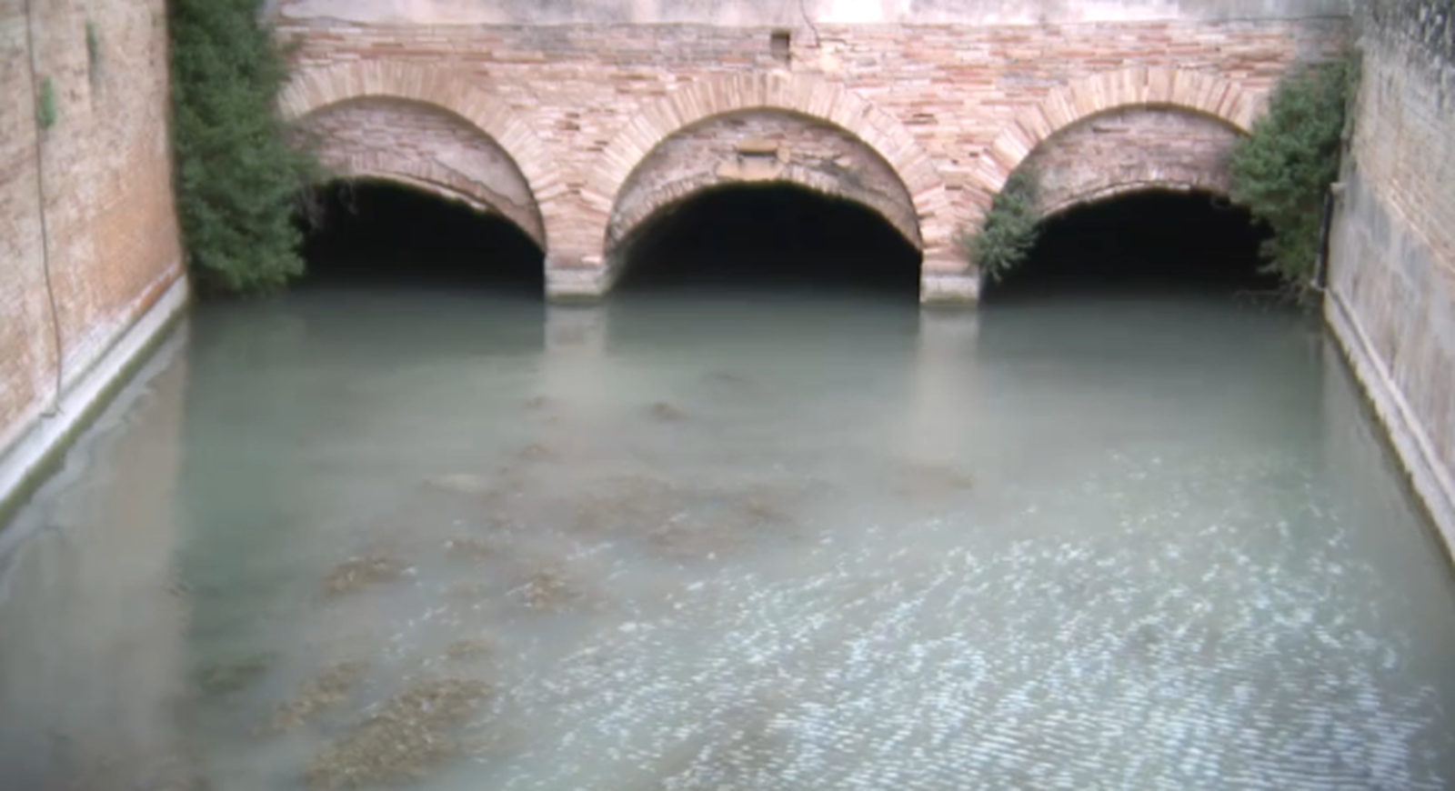 Imatge de les instal.lacions del Molí de la Vila de Sueca