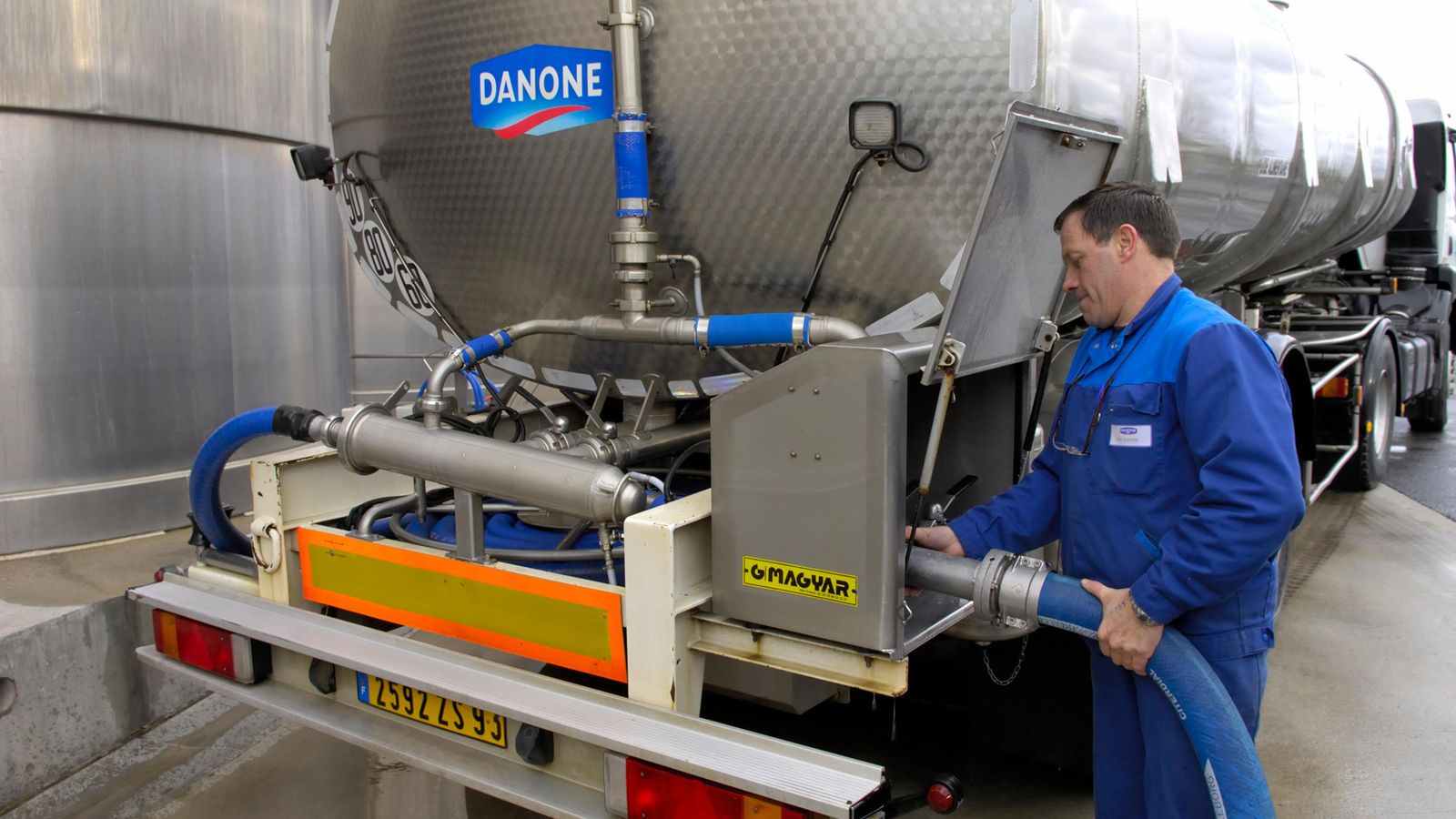 Planta de Danone a França Planta de Danone a França