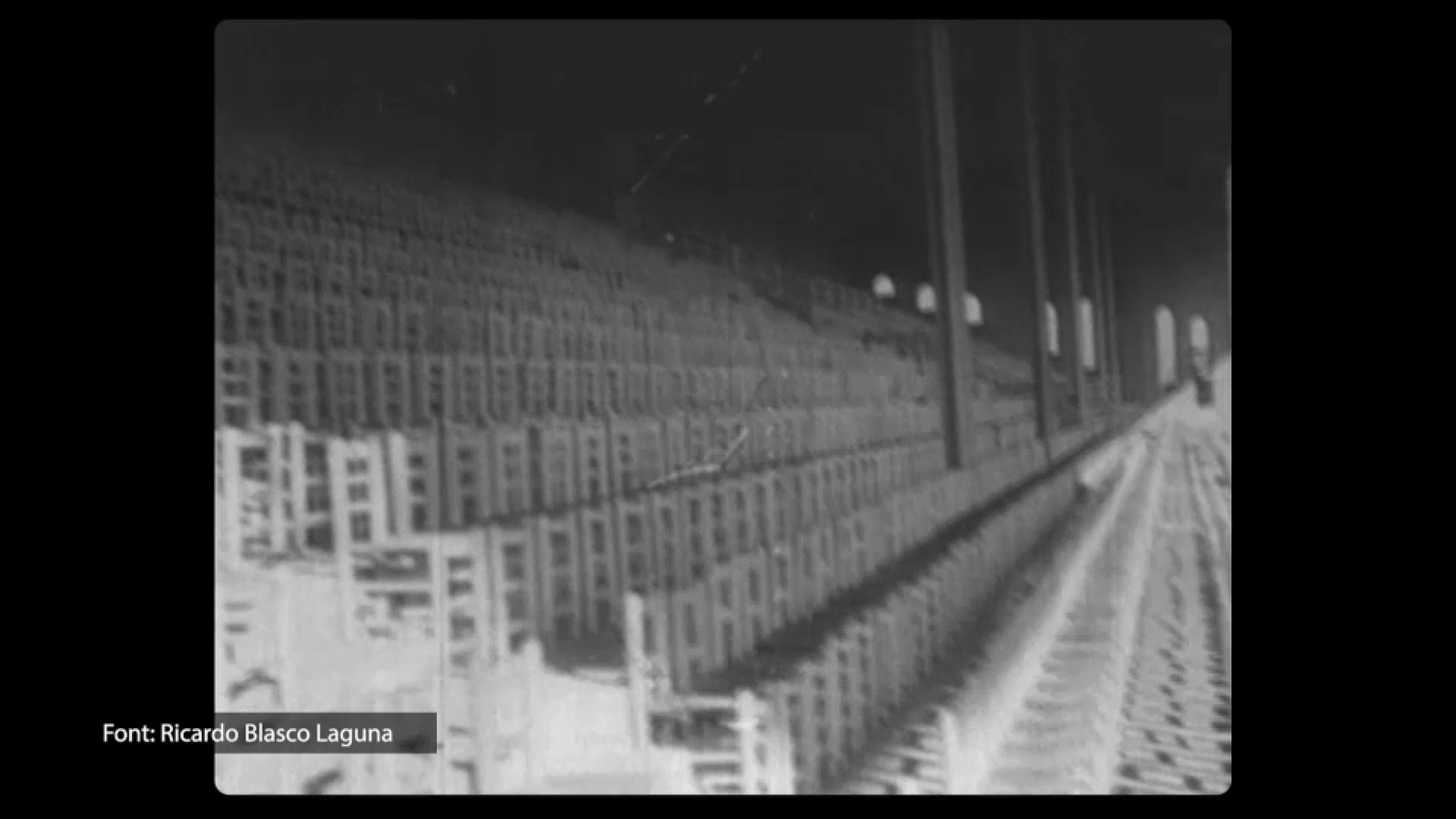 Les cadires a l'estadi de Mestalla durant els anys 70