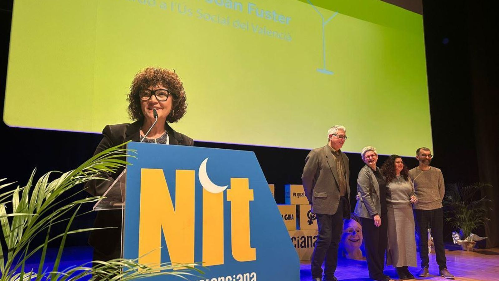 La Nit d'Escola Valenciana atorga el Guardó a l'Ús Social del Valencià a l'Espai Joan Fuster