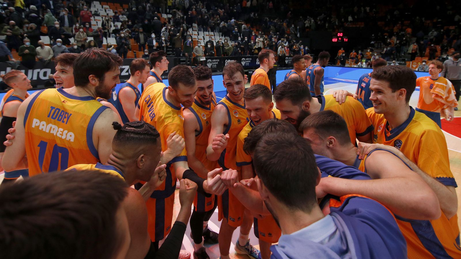 El València Basket passa per damunt de l'Ulm en l'últim partit de la fase regular de l'Eurocup