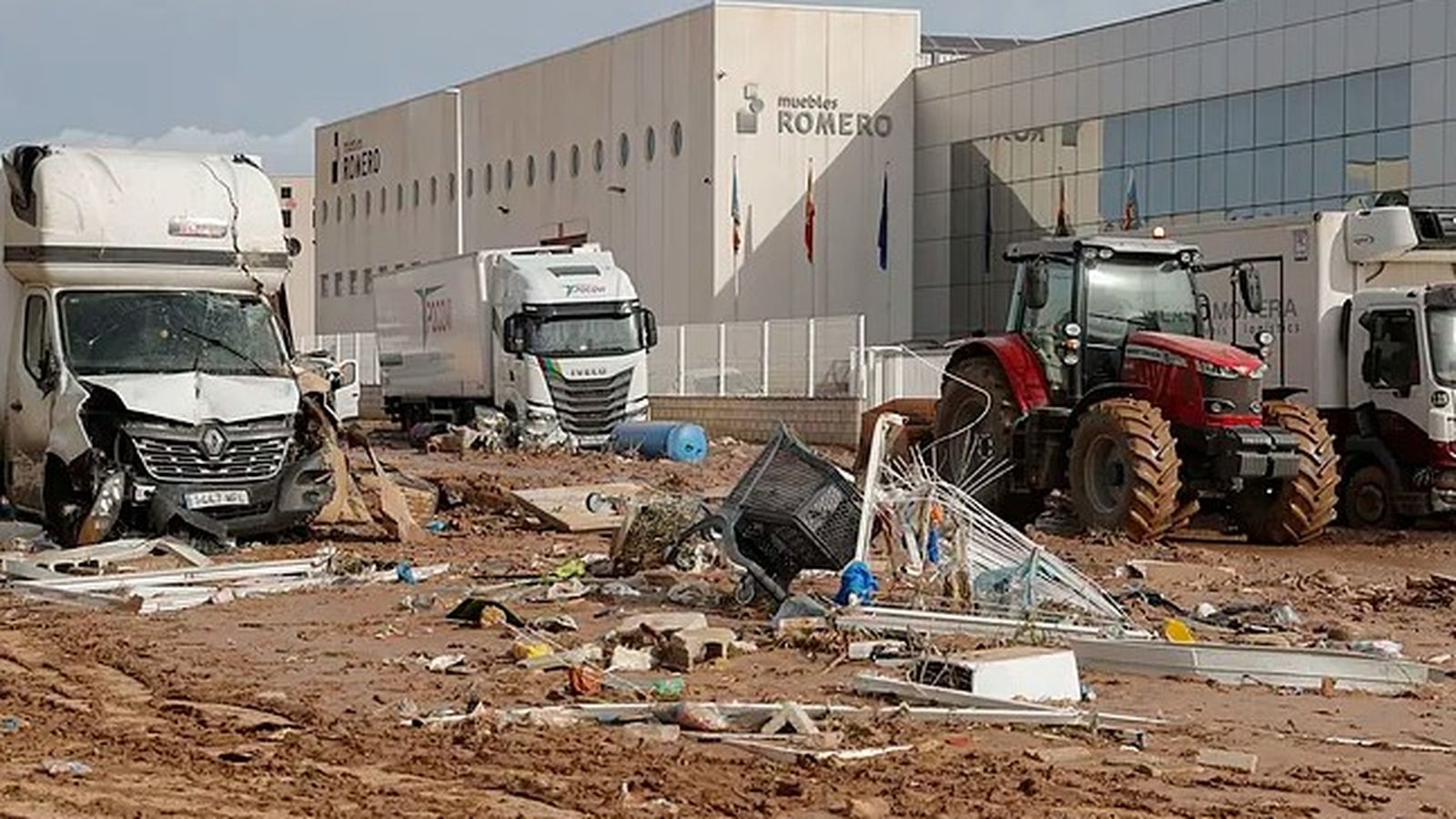 Empreses afectades a Riba-roja de Túria