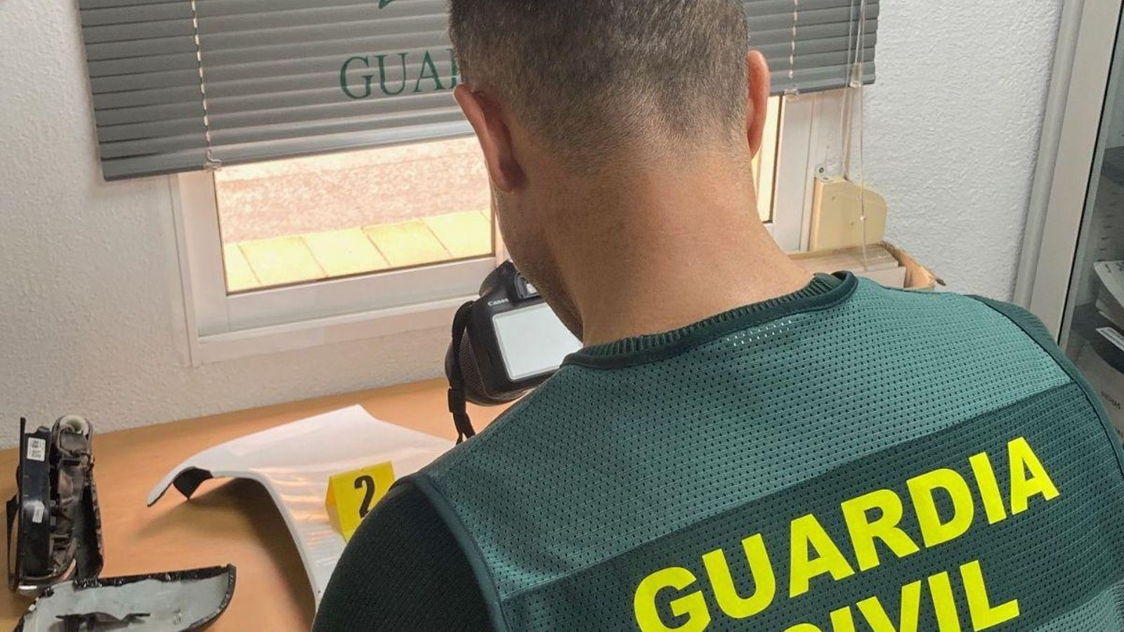 Imatge d'arxiu d'un guàrdia civil