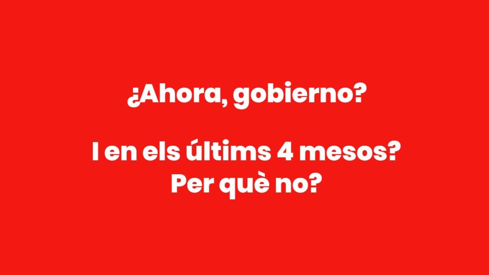 El web ahoraespaña.com, creat per Compromís, mostra les "víctimes" de la falta d'un acord per a la constitució d'un govern a Espanya.