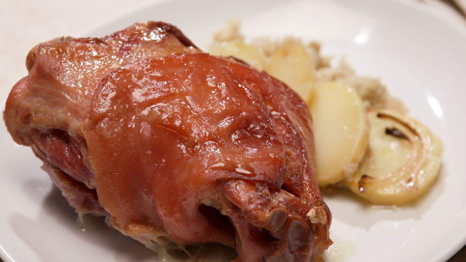 Garrons de porc amb creïlles