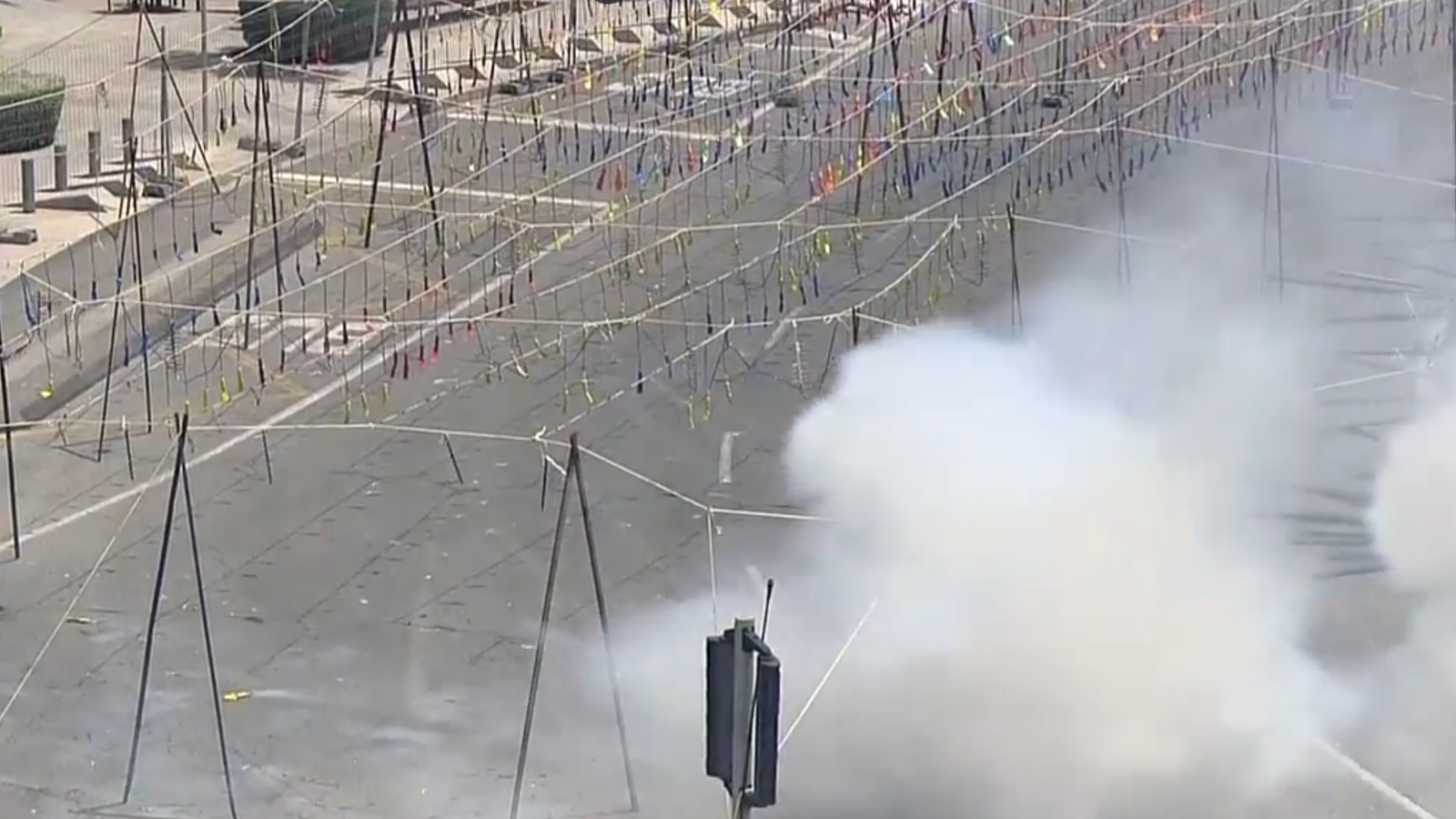 Tercera mascletà de Germans Sirvent de les Fogueres 2023