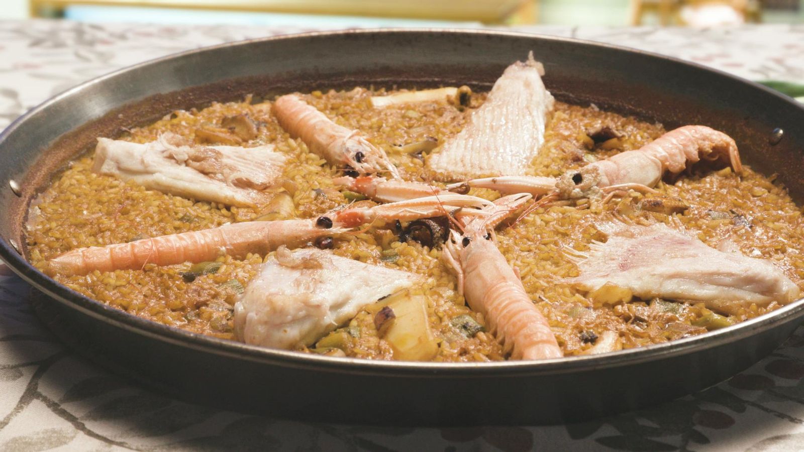 Arròs de rajada i cigales