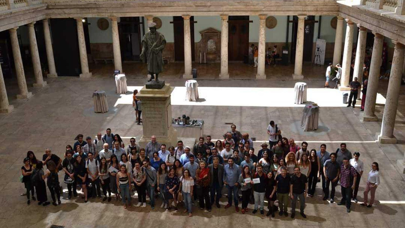 Participants en la primera edició del 'Pitching' audiovisual