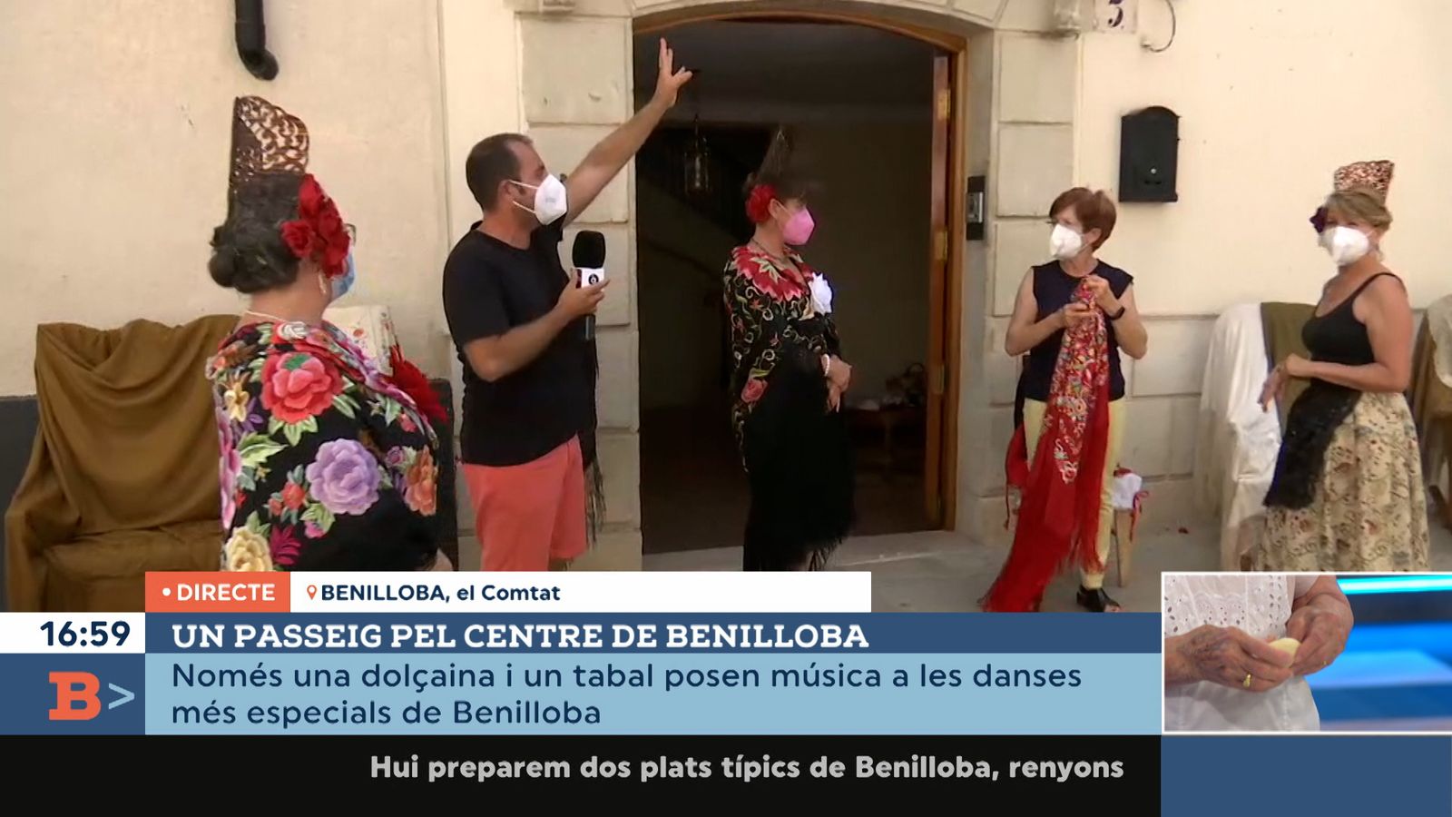 08.07.2021 | Un passeig pel centre de Benilloba i les danses