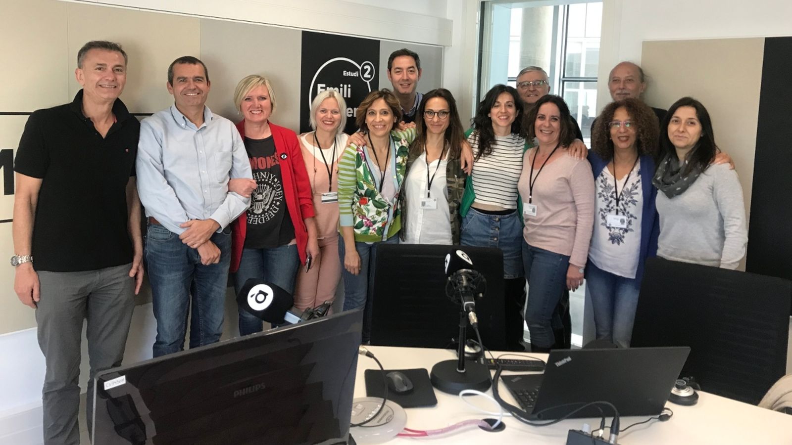 L'equip del programa informatiu matinal  'Les notícies del matí'