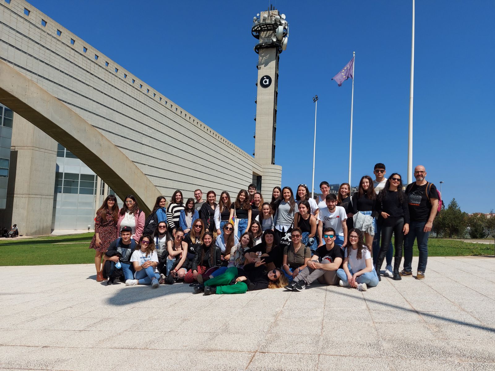 Visita alumnes Filologia Catalana Universitat d'Alacant.