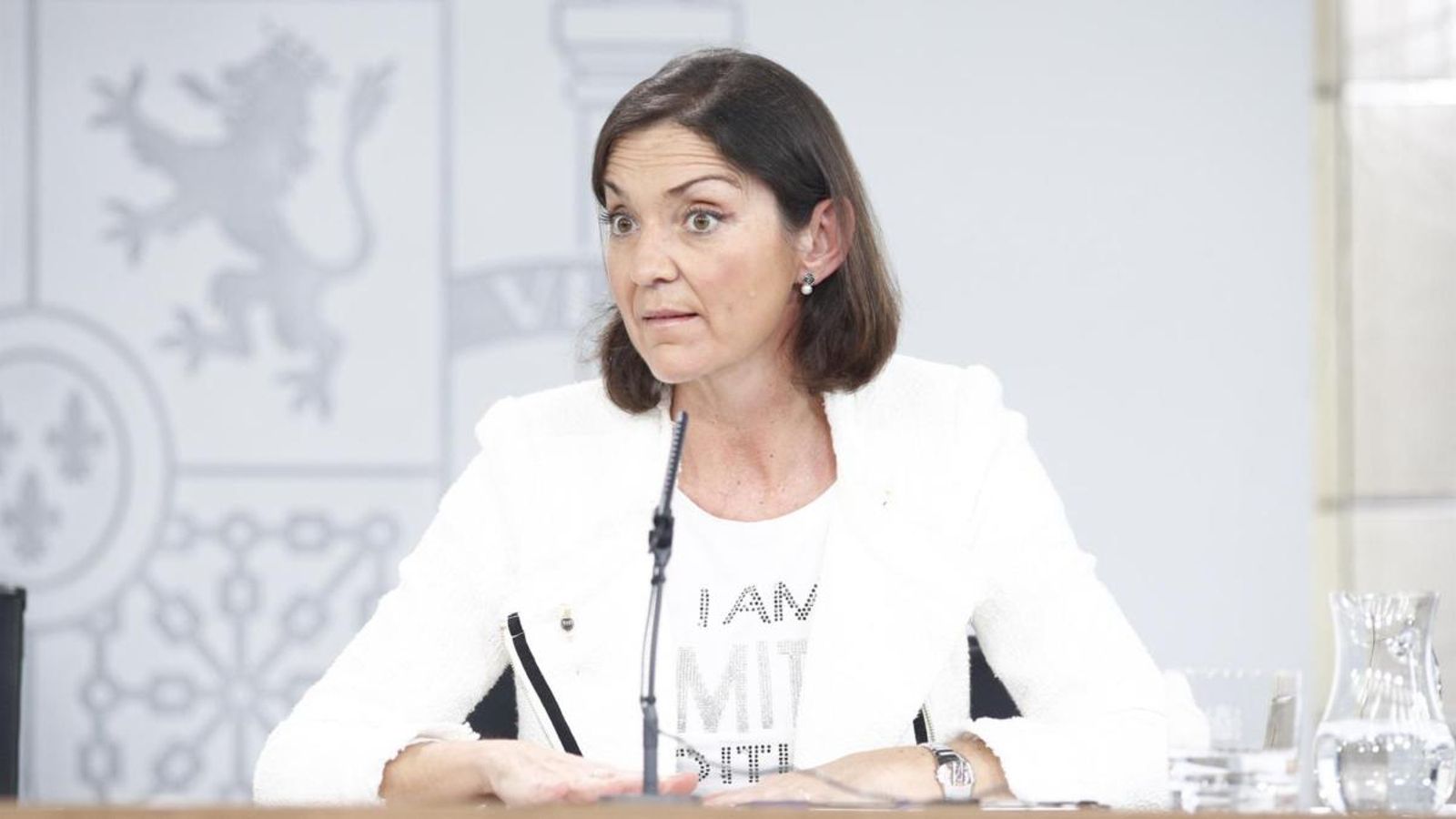 Roda de premsa de Reyes Maroto després del Consell de Ministres